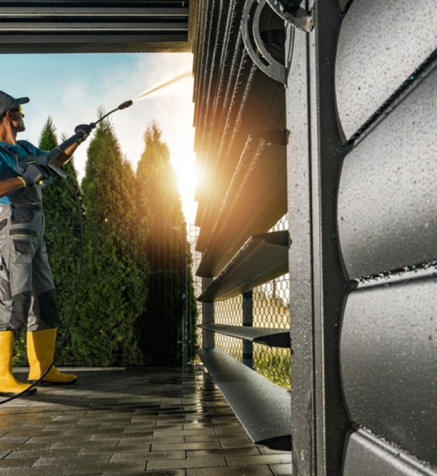 Garage Pressure Wash