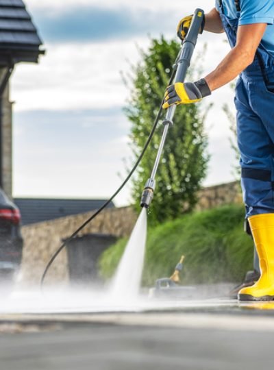 Home Pressure Wash - Powerful Pressure Washer to Clean Dirty Driveway